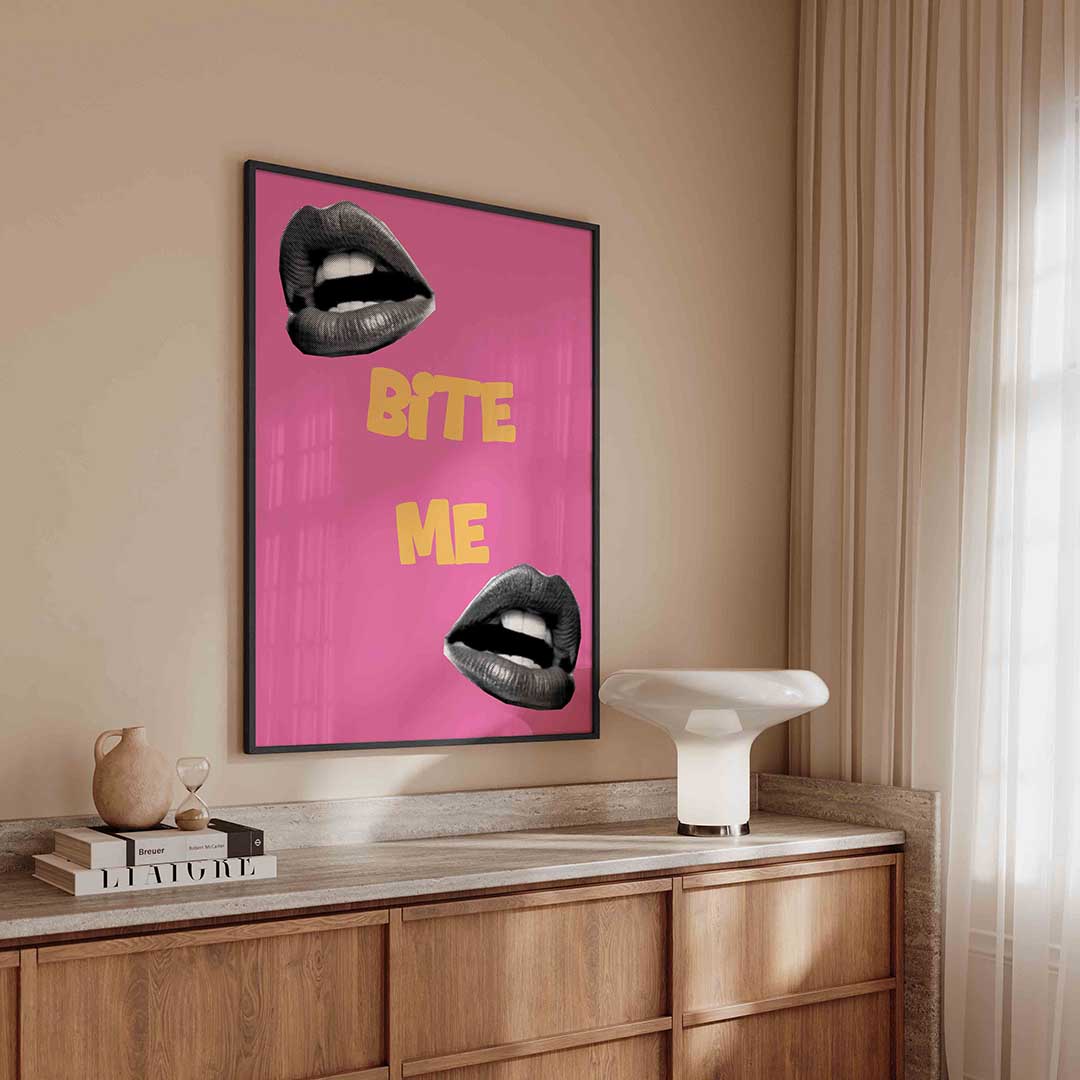Bite me Poster