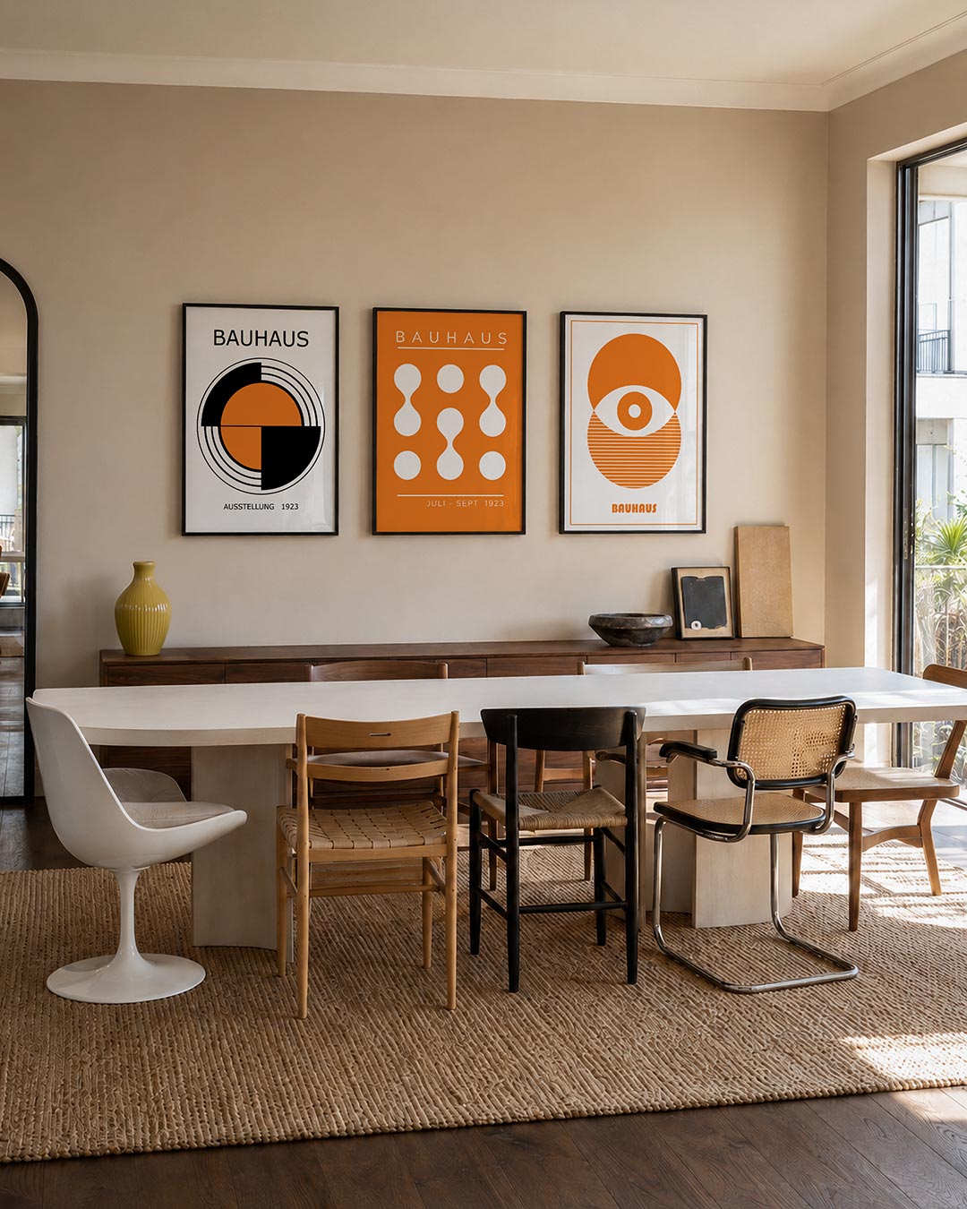 Cirkel en kleur Posterset