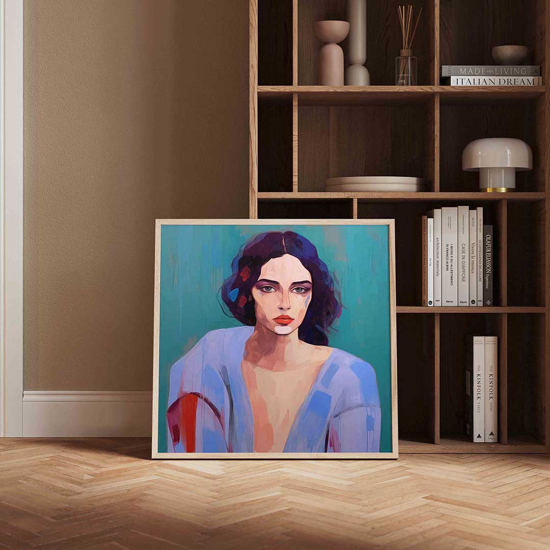 Vrouwelijk portret Poster
