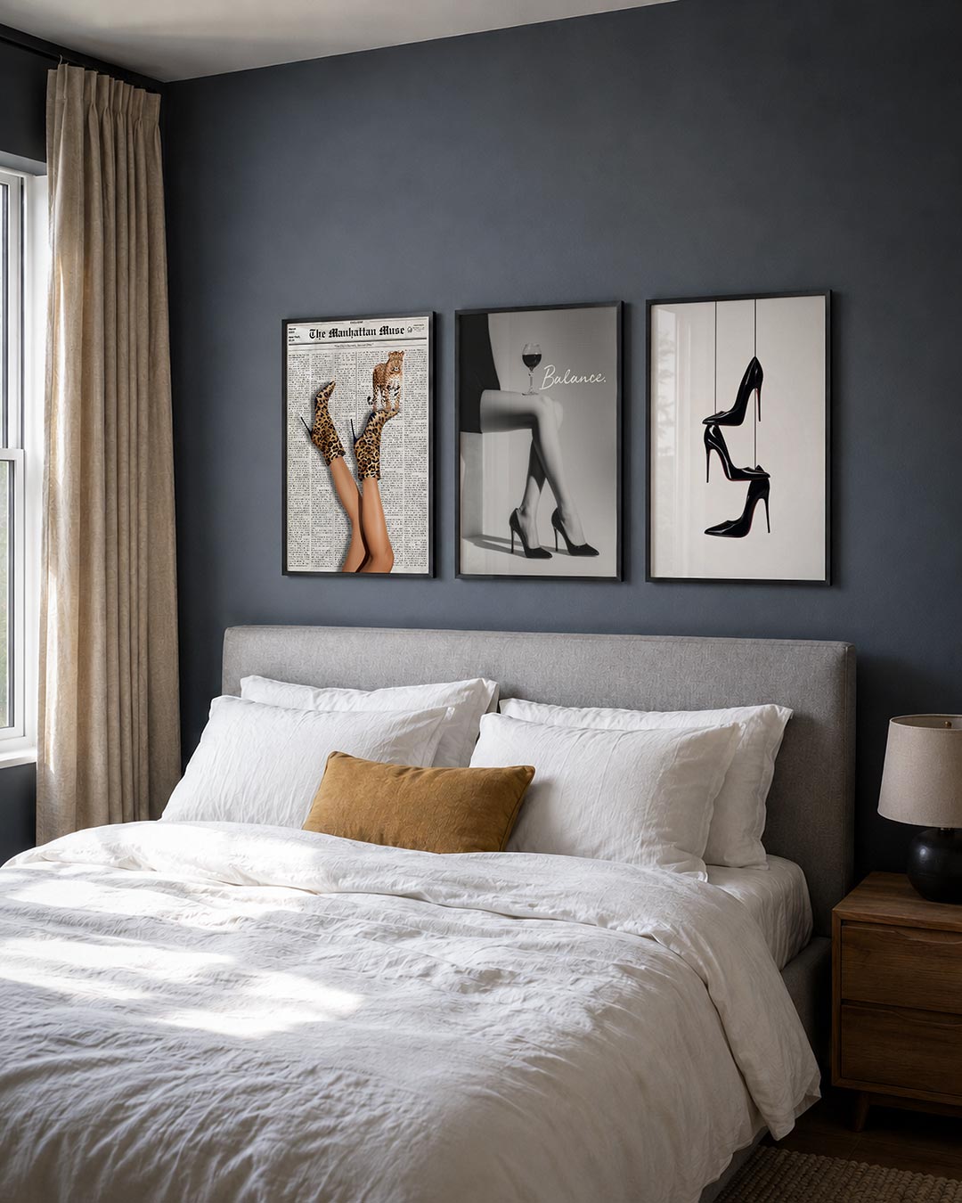 Dierenprint en elegantie Posterset