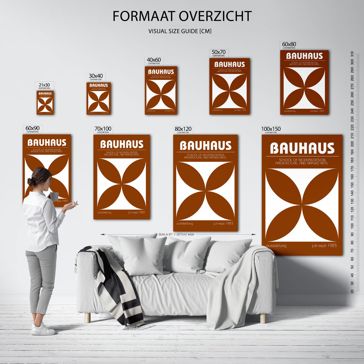 Vorm en kleur Poster