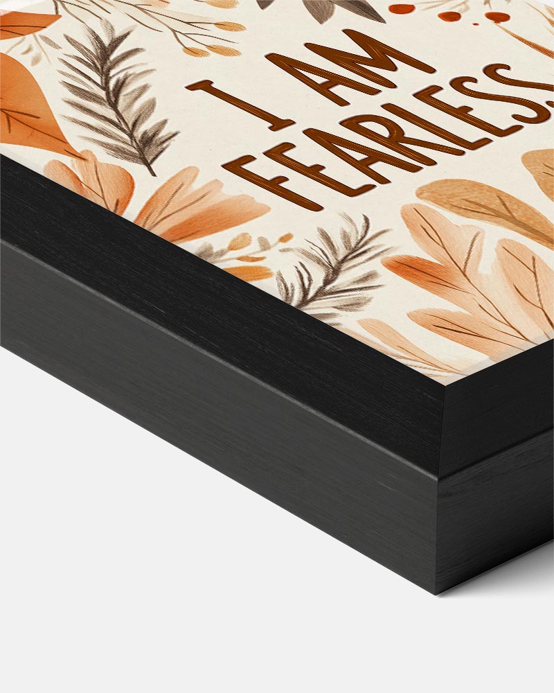 I Am Fearless Boho Poster-WallArtistic