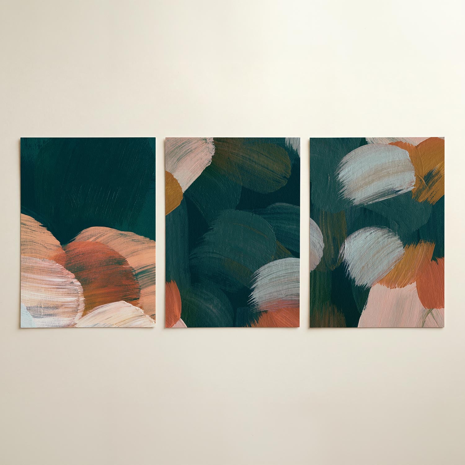 Kleurvlakken en lijnen Posterset