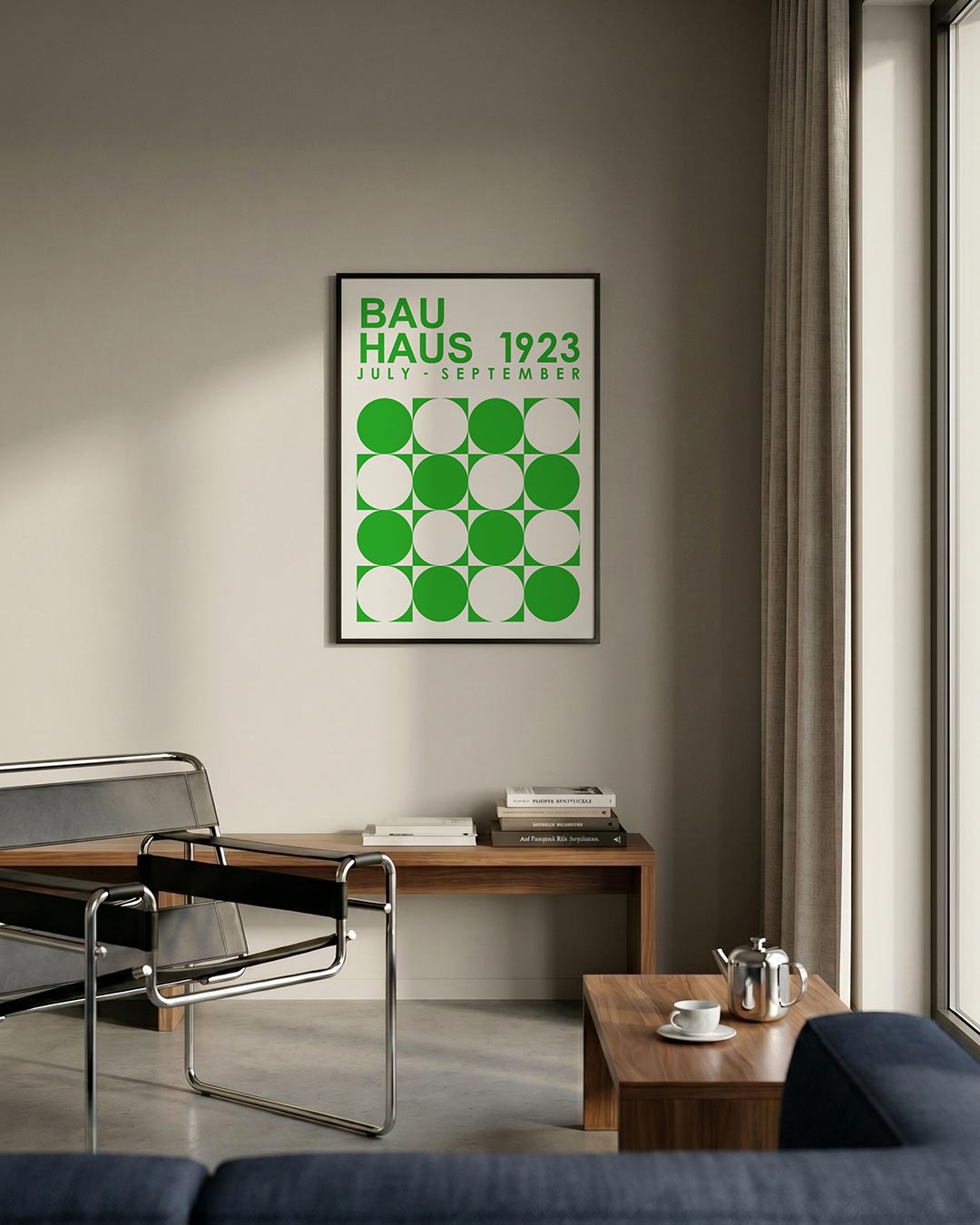 Cirkelritme en kleur Poster