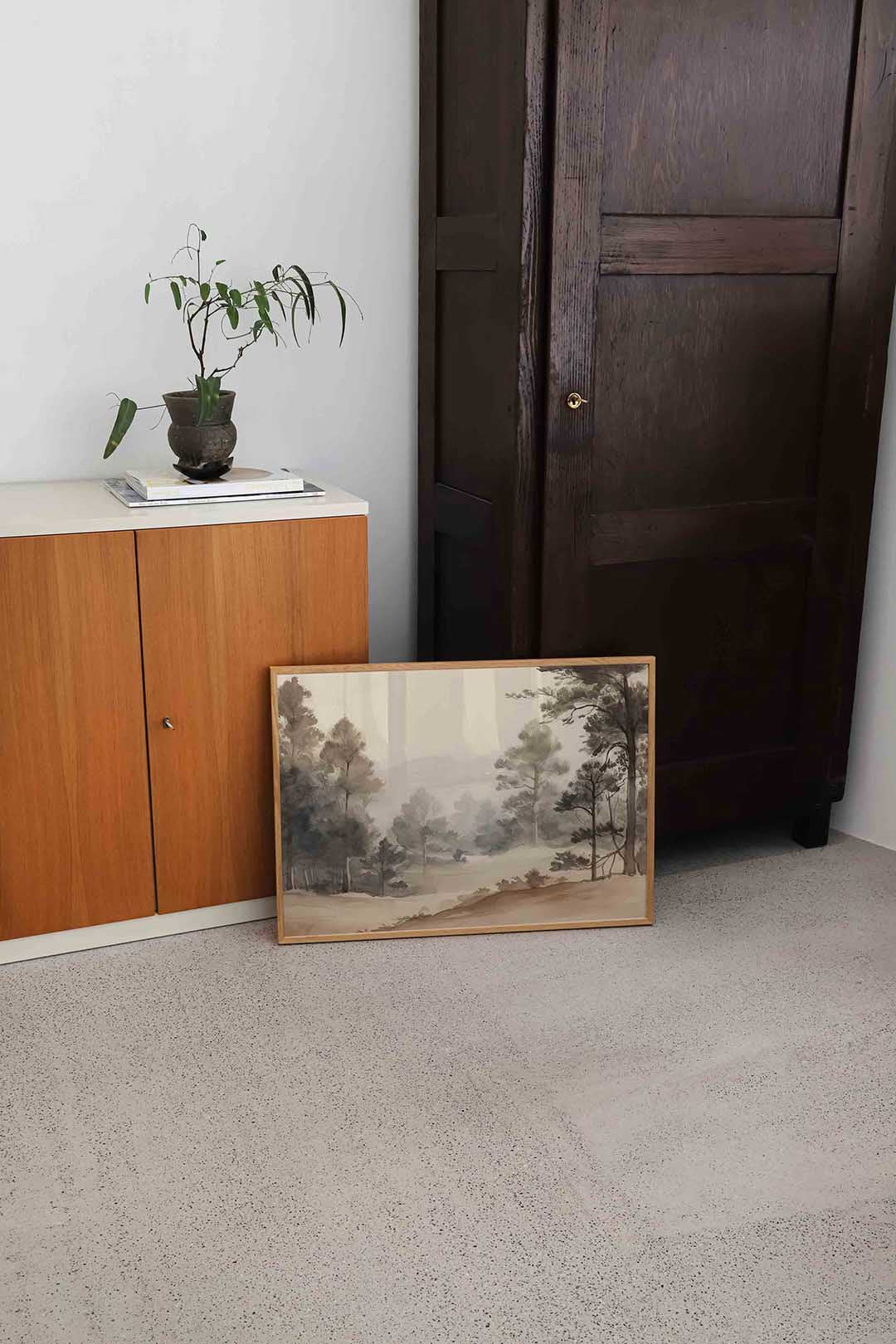 Boslandschap Poster