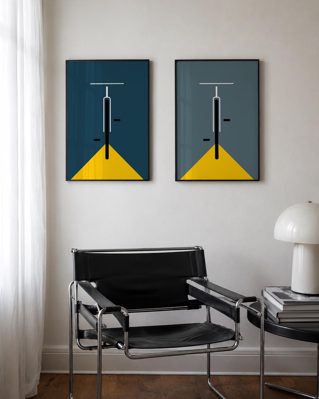 Lijn en vlak Posterset