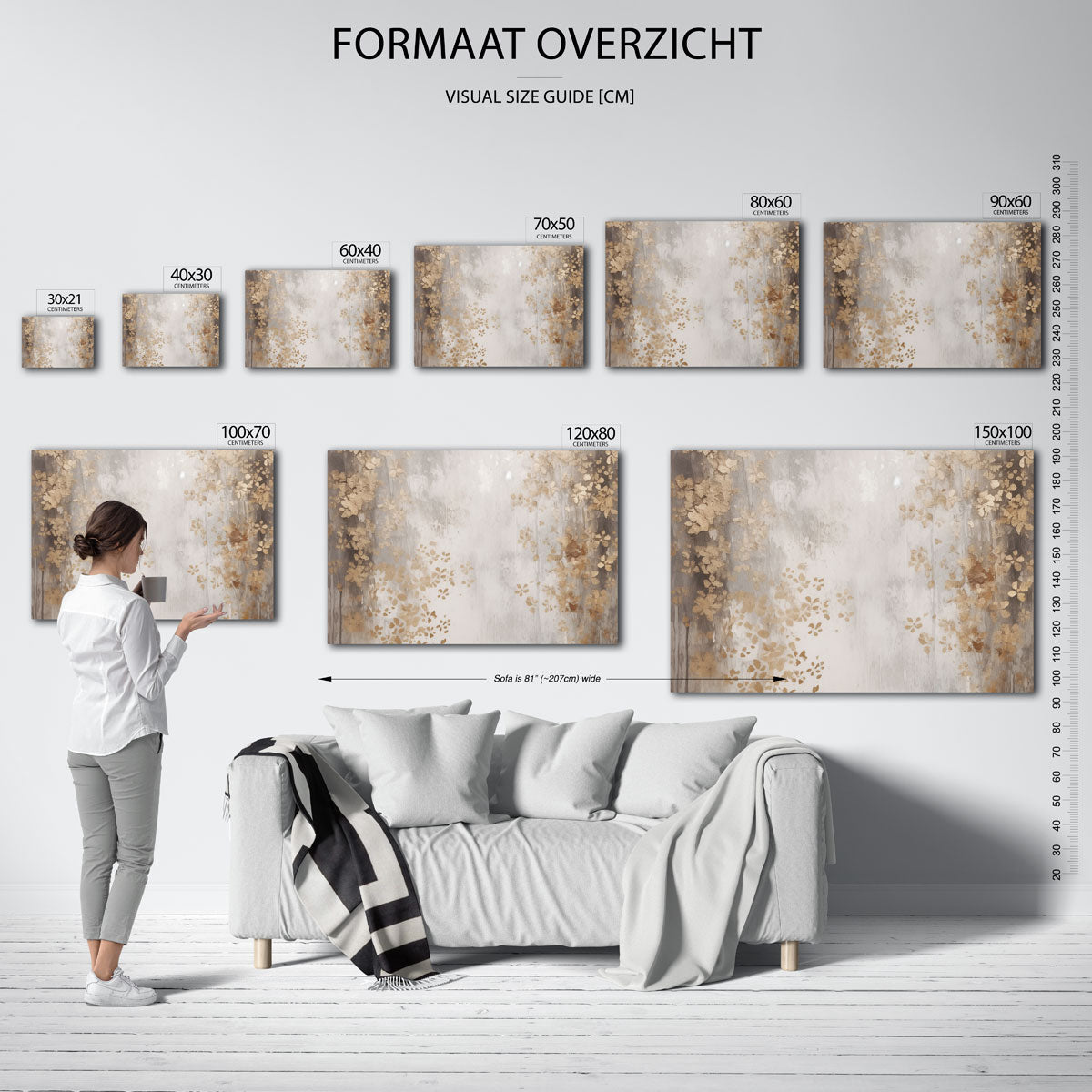 Bloemmotief Poster