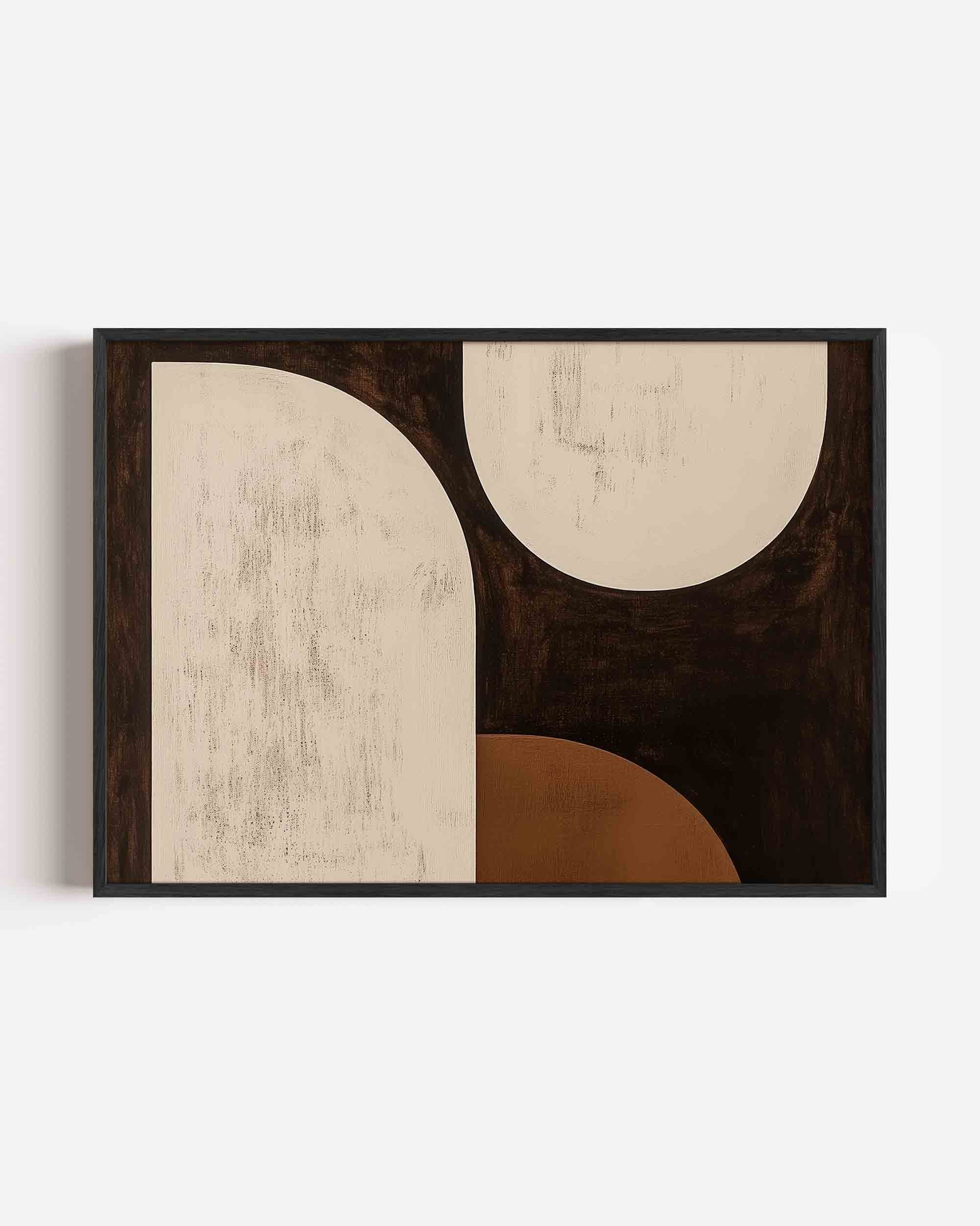 Abstracte vormen Poster