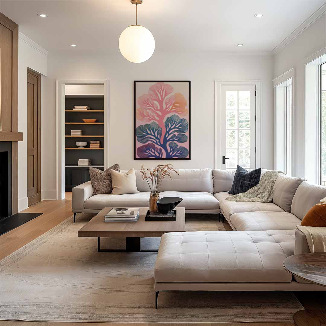 Natuurlijke Harmonie Wanddecoratie Kunstwerk-canvas-dibond-plexiglas-wanddecoratie-WallArtistic