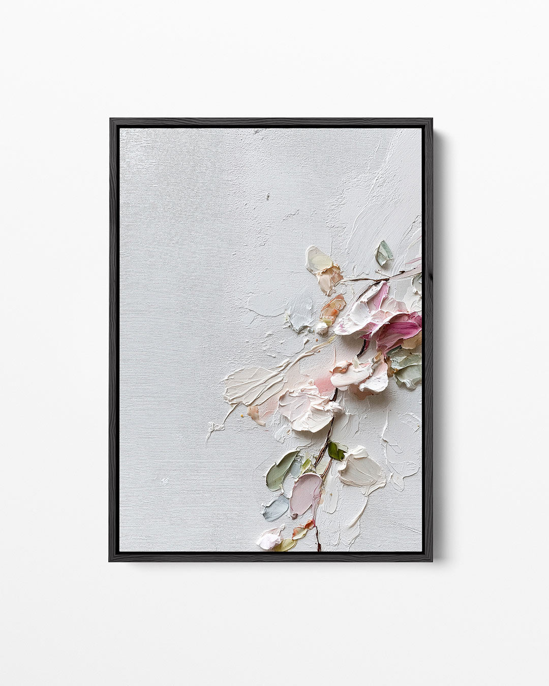 Bloemrijke textuur Kunstwerk
