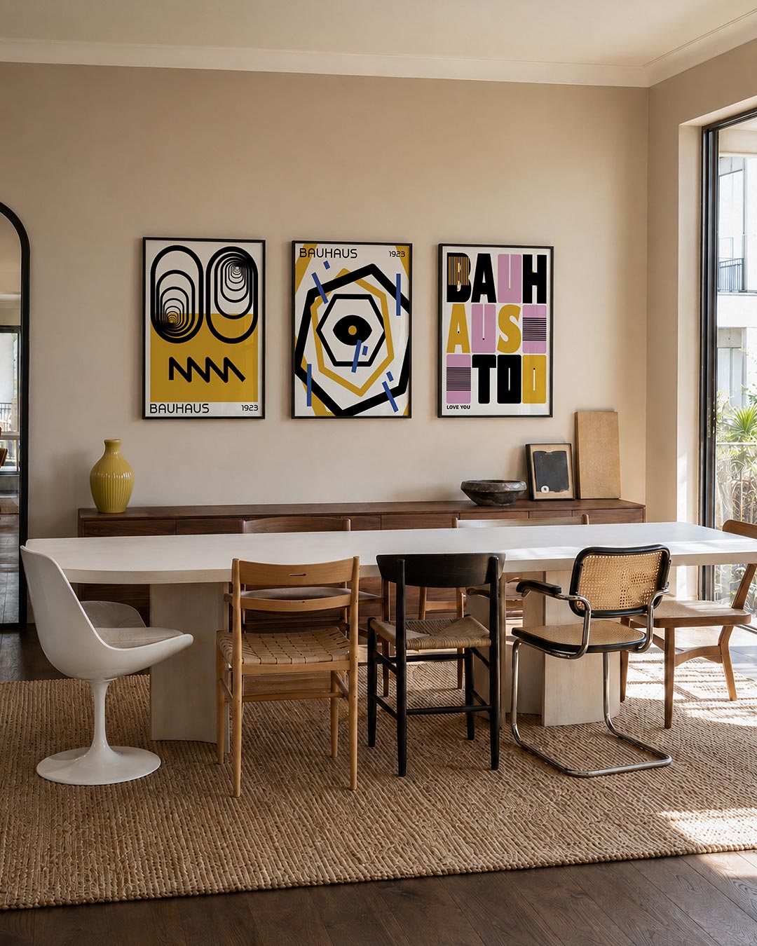 Vorm en diepte Posterset