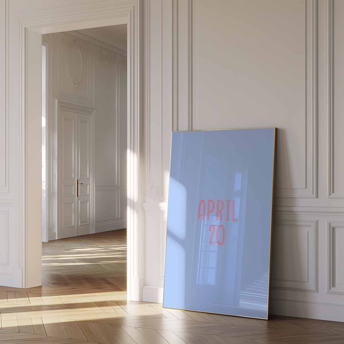 Stijlvolle April Poster-WallArtistic