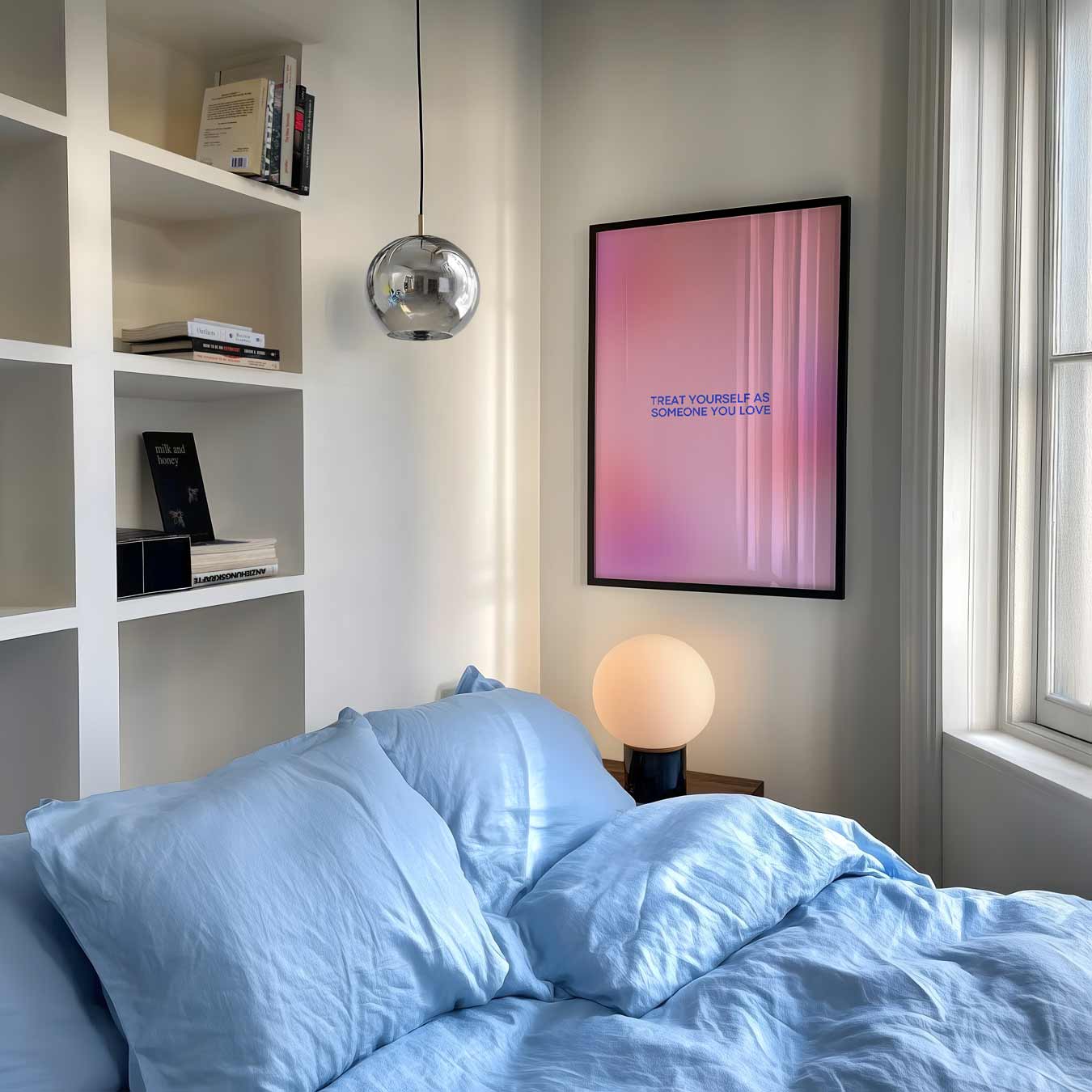 Zelfliefde Inspiratieposter-WallArtistic