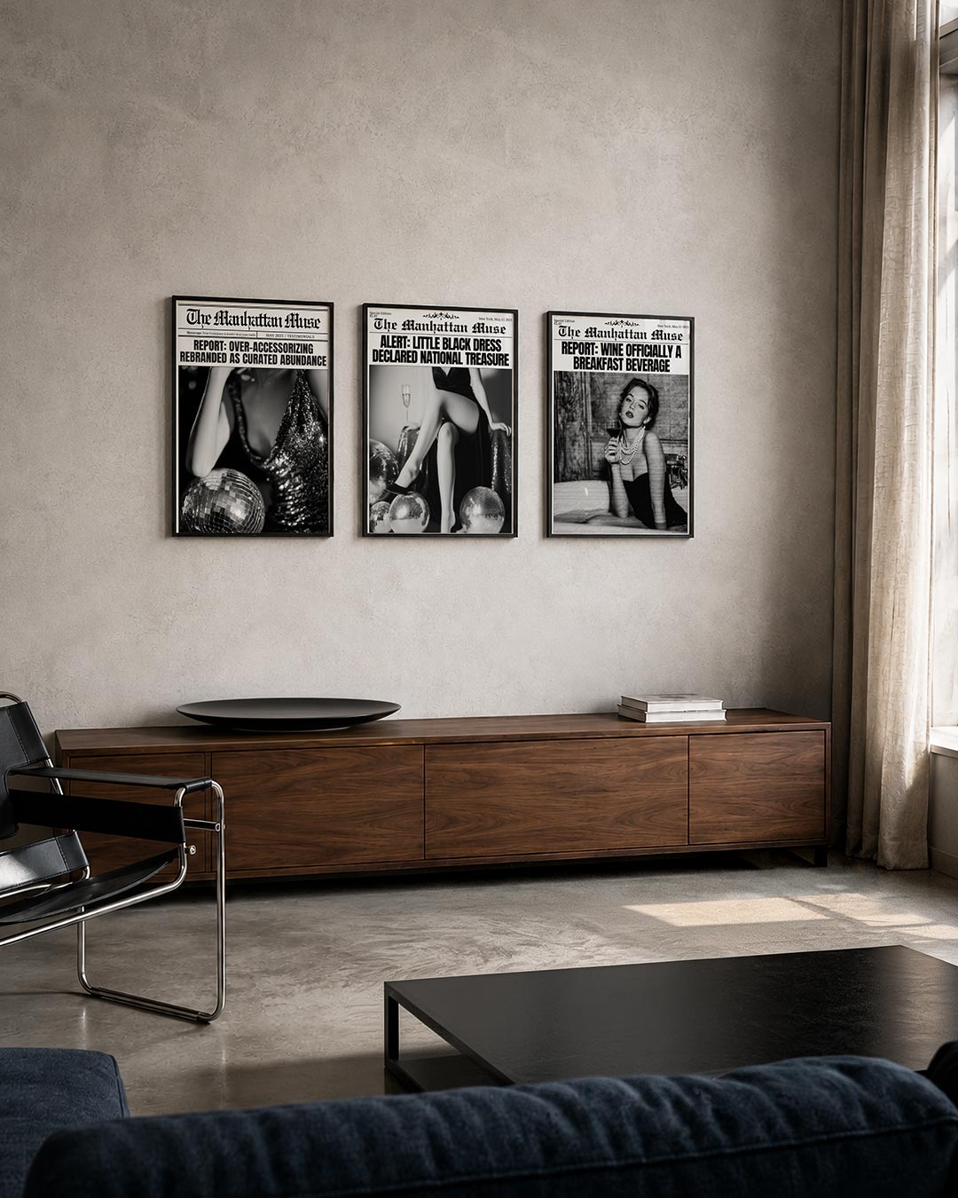 Glinsterende nacht Posterset