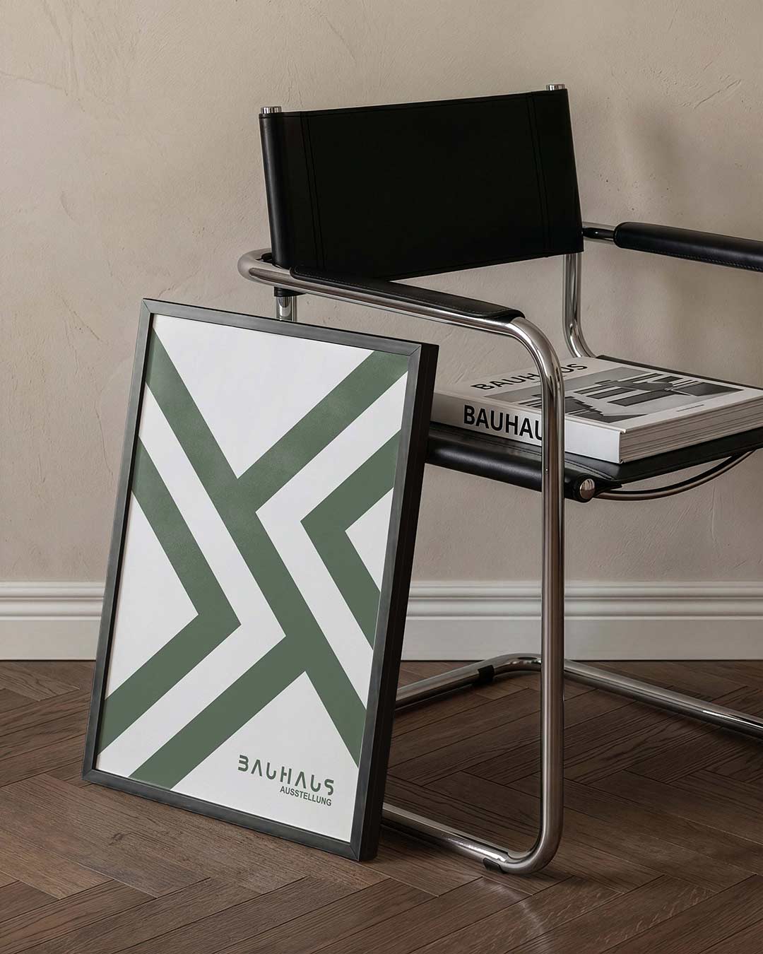 Lijnen en vlaken Poster