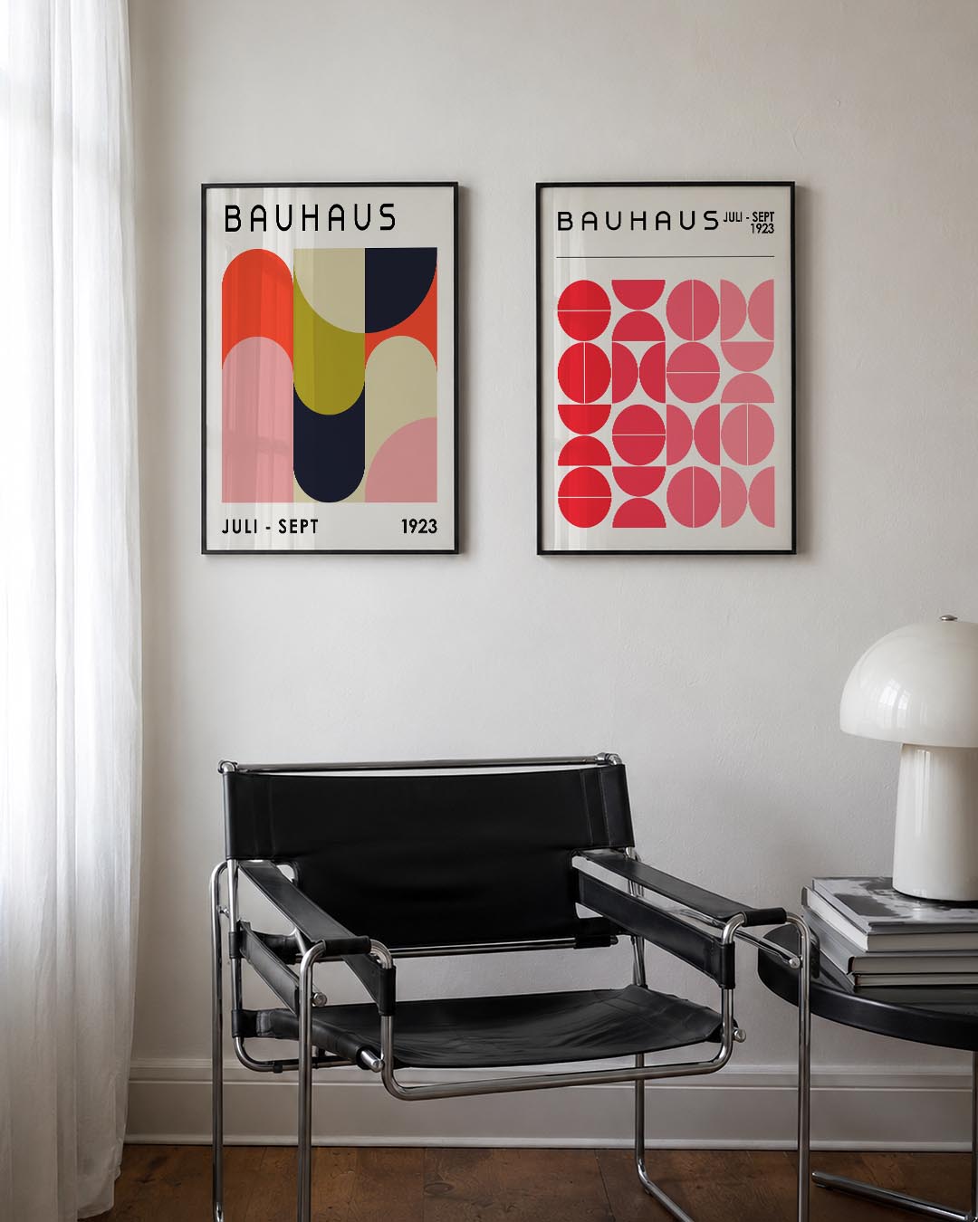 Vorm en kleurenspel Posterset