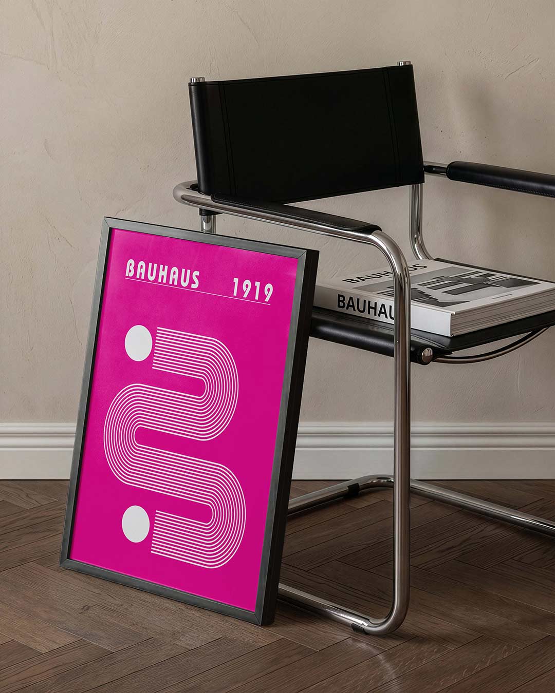 Lijnen en vlakkenspel Poster