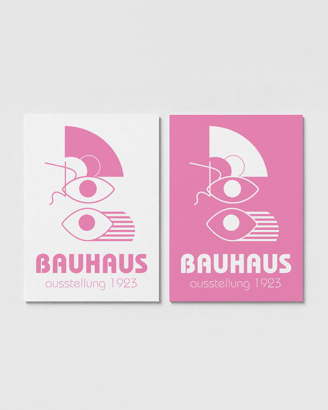 Vormen en ogen Posterset
