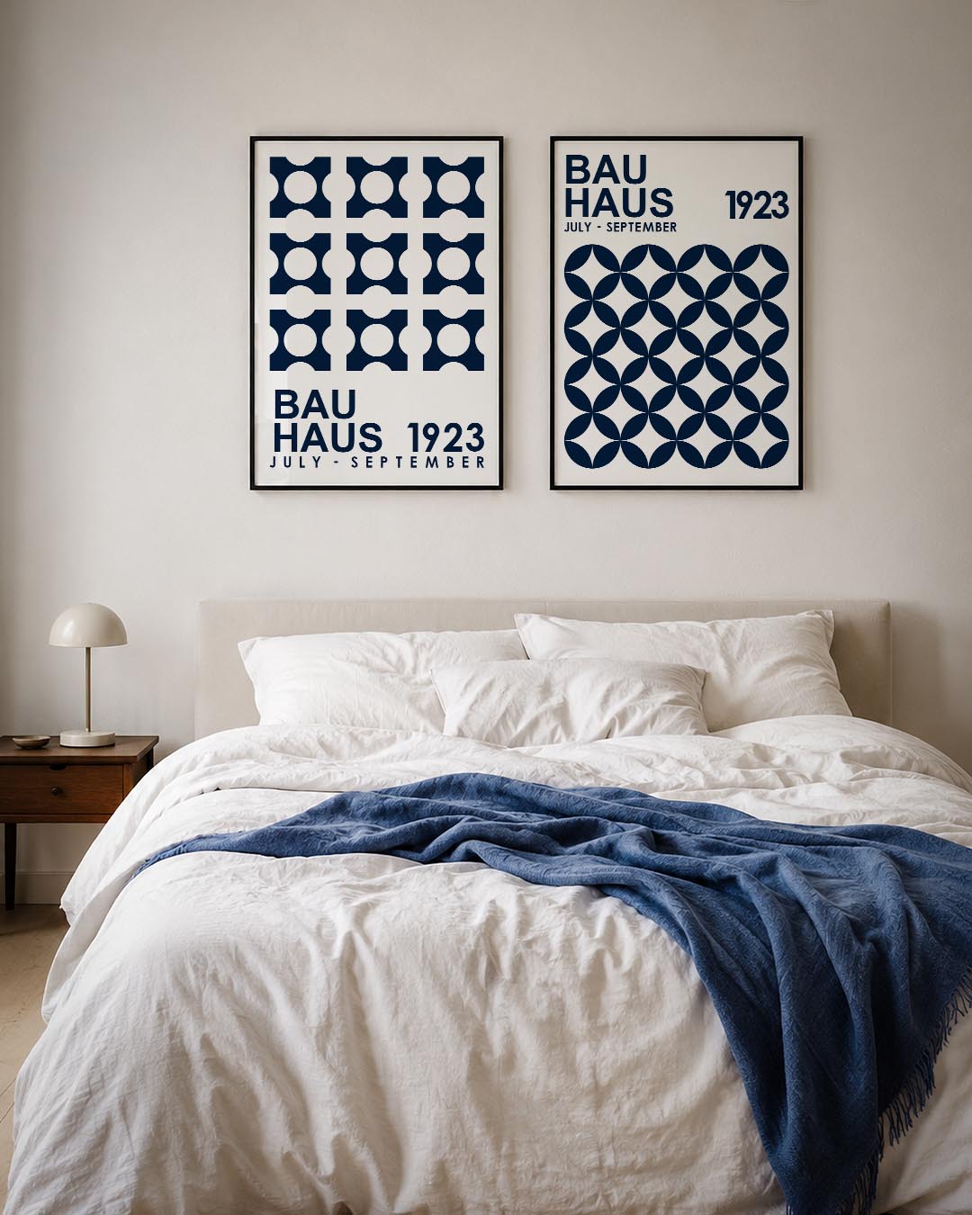 Cirkelpatroon en tekst Posterset
