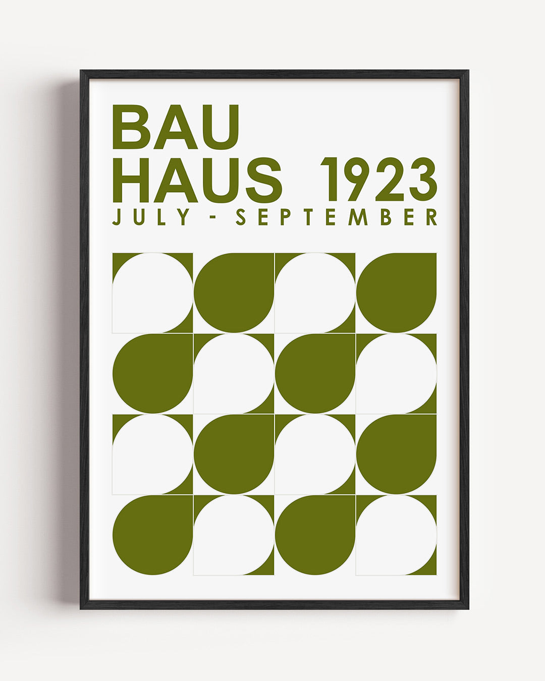 Vormritme en kleur Poster