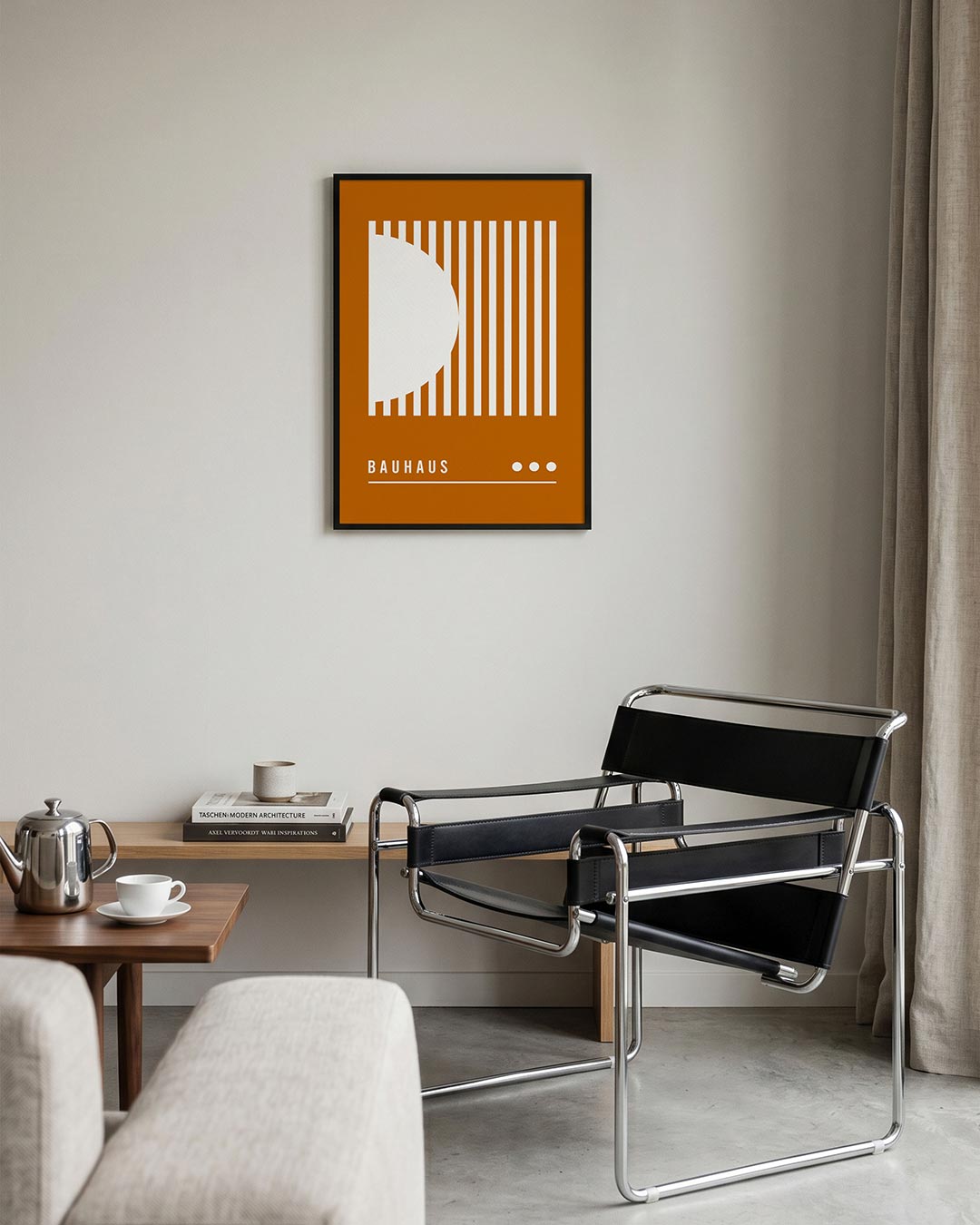 Lijnen en vlakken Poster