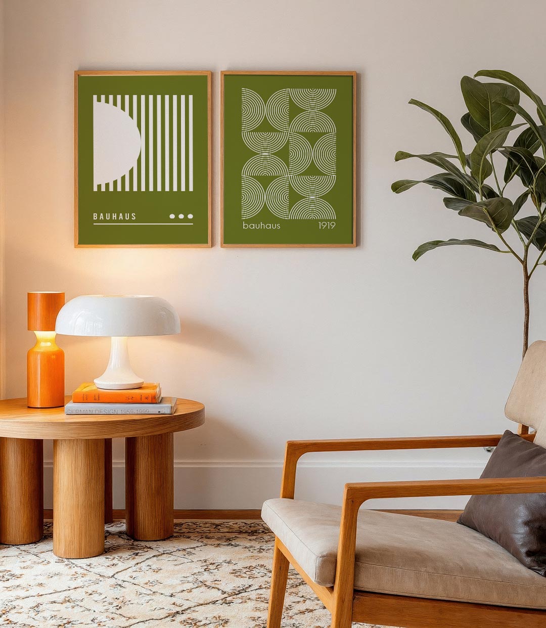 Lijnen en vlakken Posterset