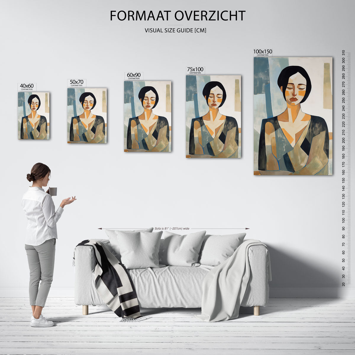 Vrouwfiguur Kunstwerk