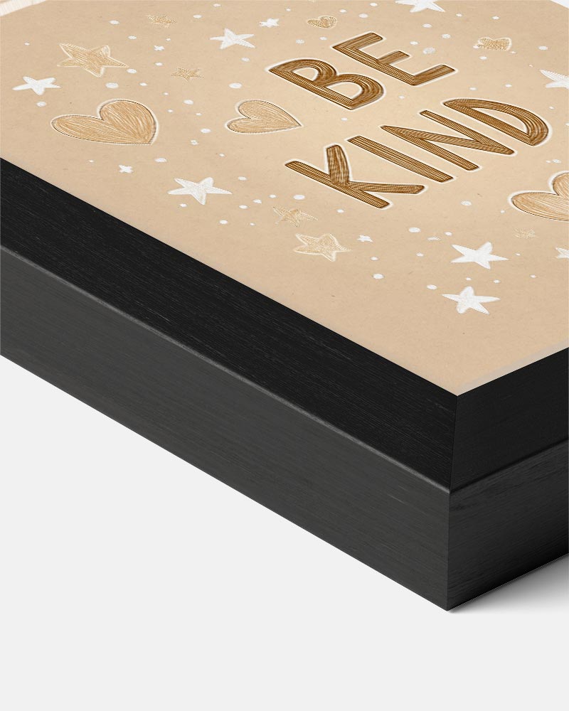 Be Kind Inspiratieposter-WallArtistic