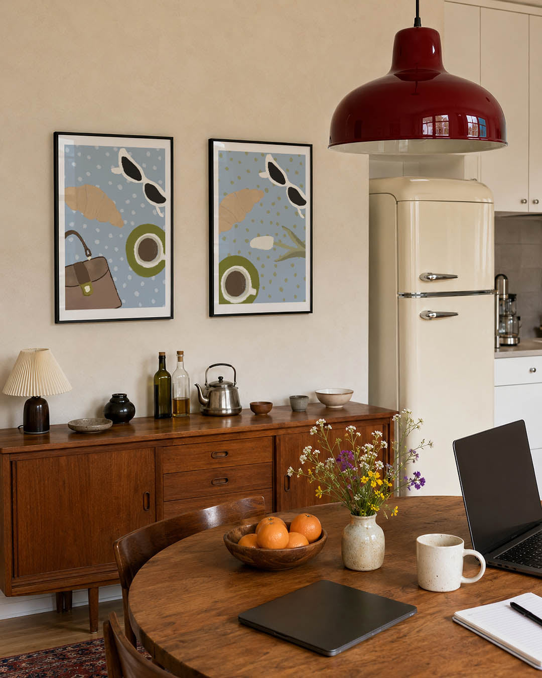 Ontbijt en accessoires Posterset
