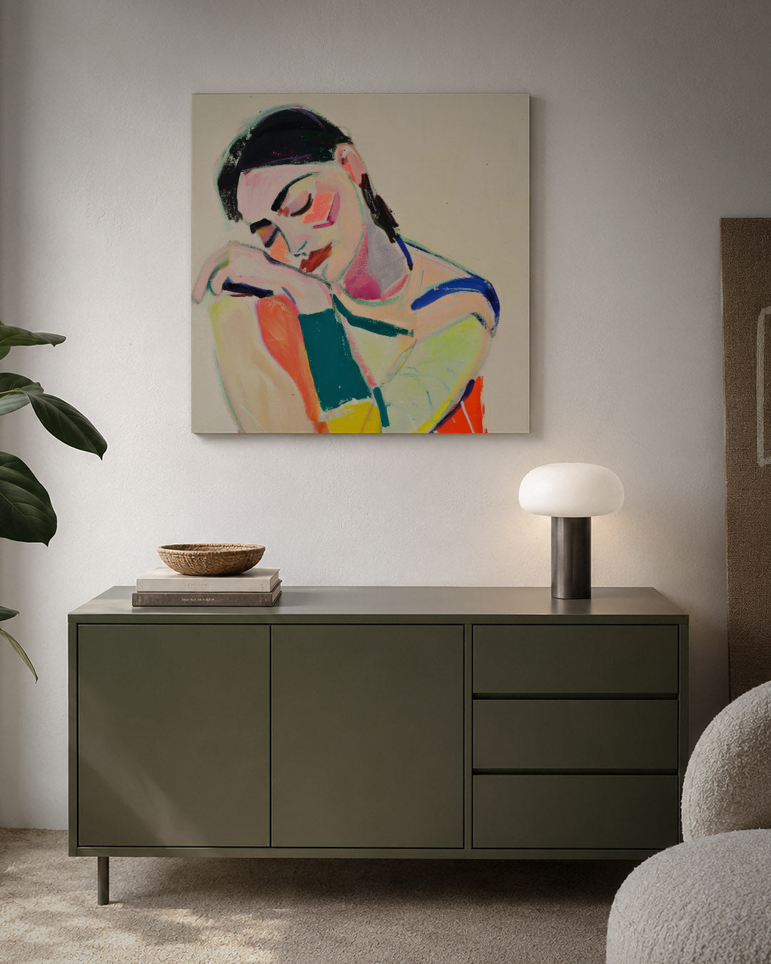 Kleurencompositie Kunstwerk