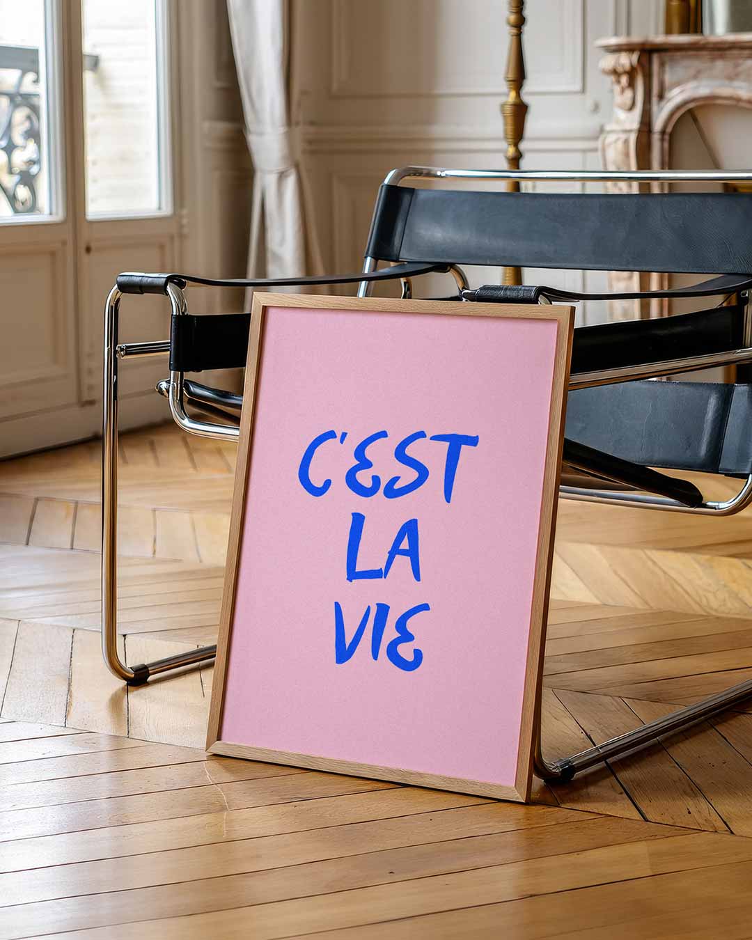 C'est La Vie Poster-WallArtistic