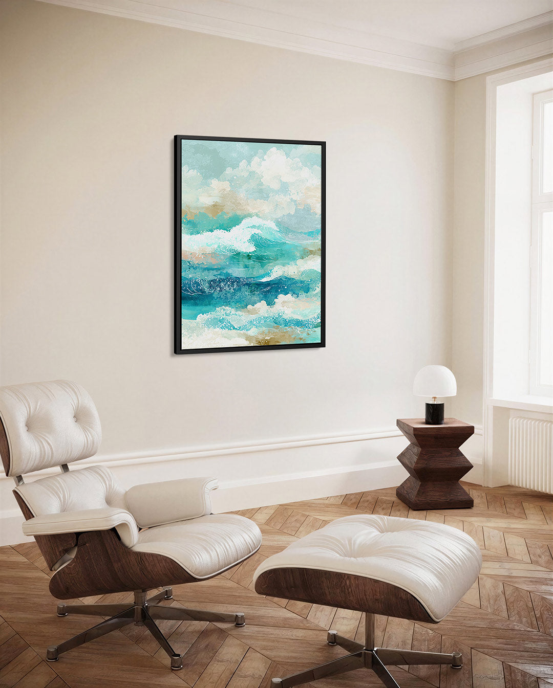 Dromerige zee Kunstwerk