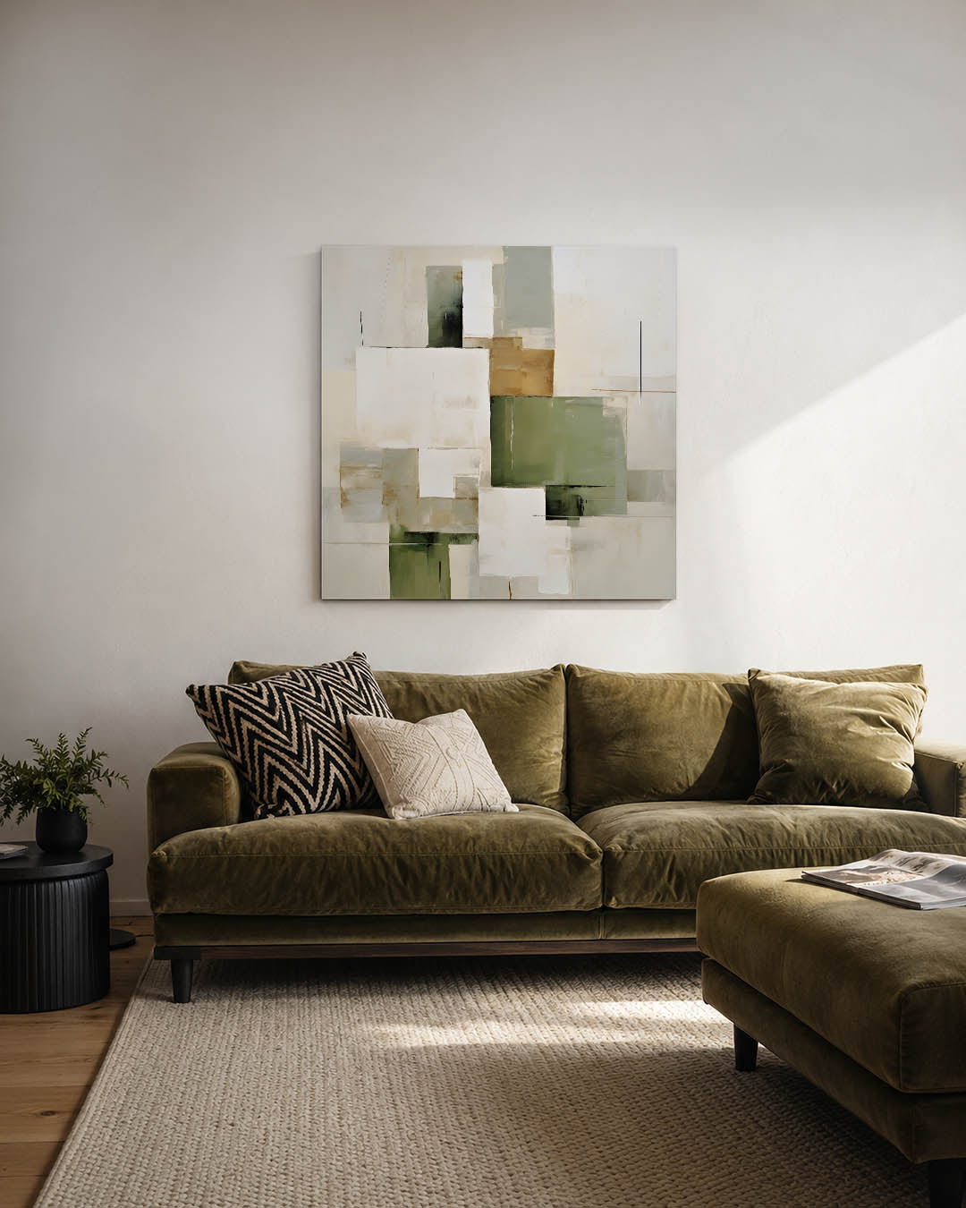 Geometrische vlakken Kunstwerk