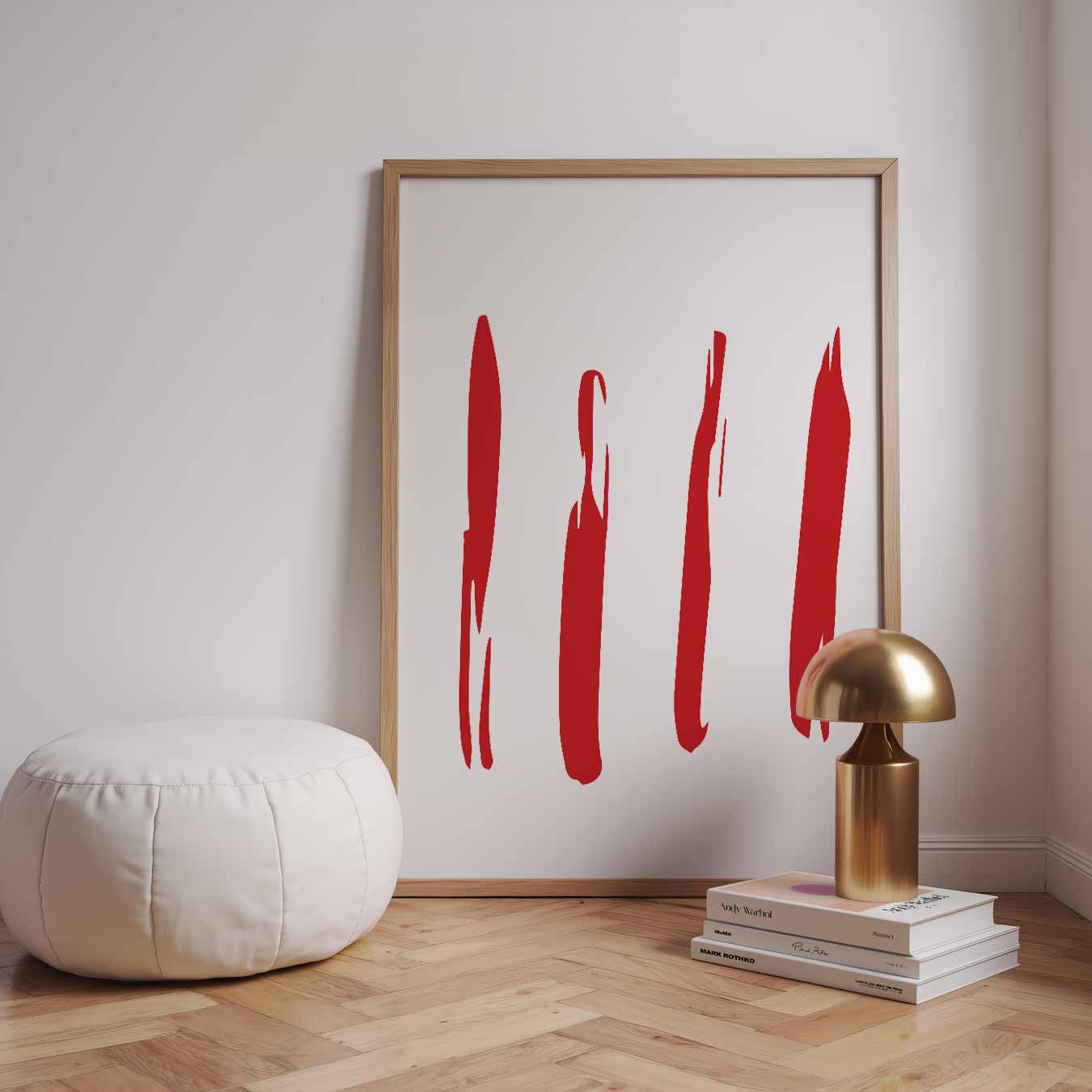 Moderne Abstracte Kunstposter-WallArtistic