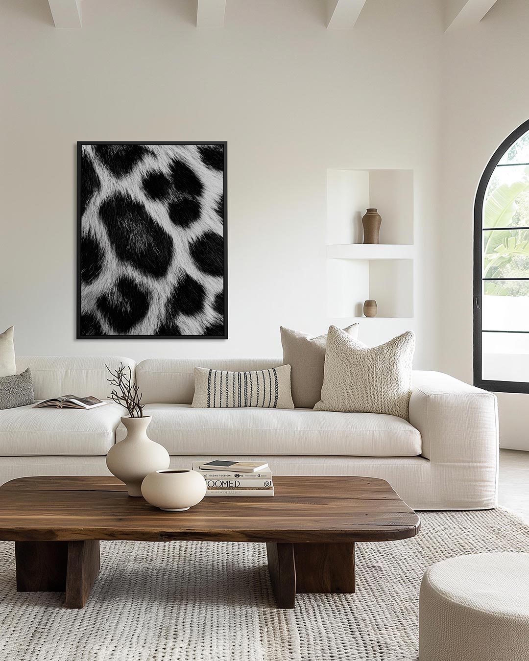 Dierenprint patroon Kunstwerk