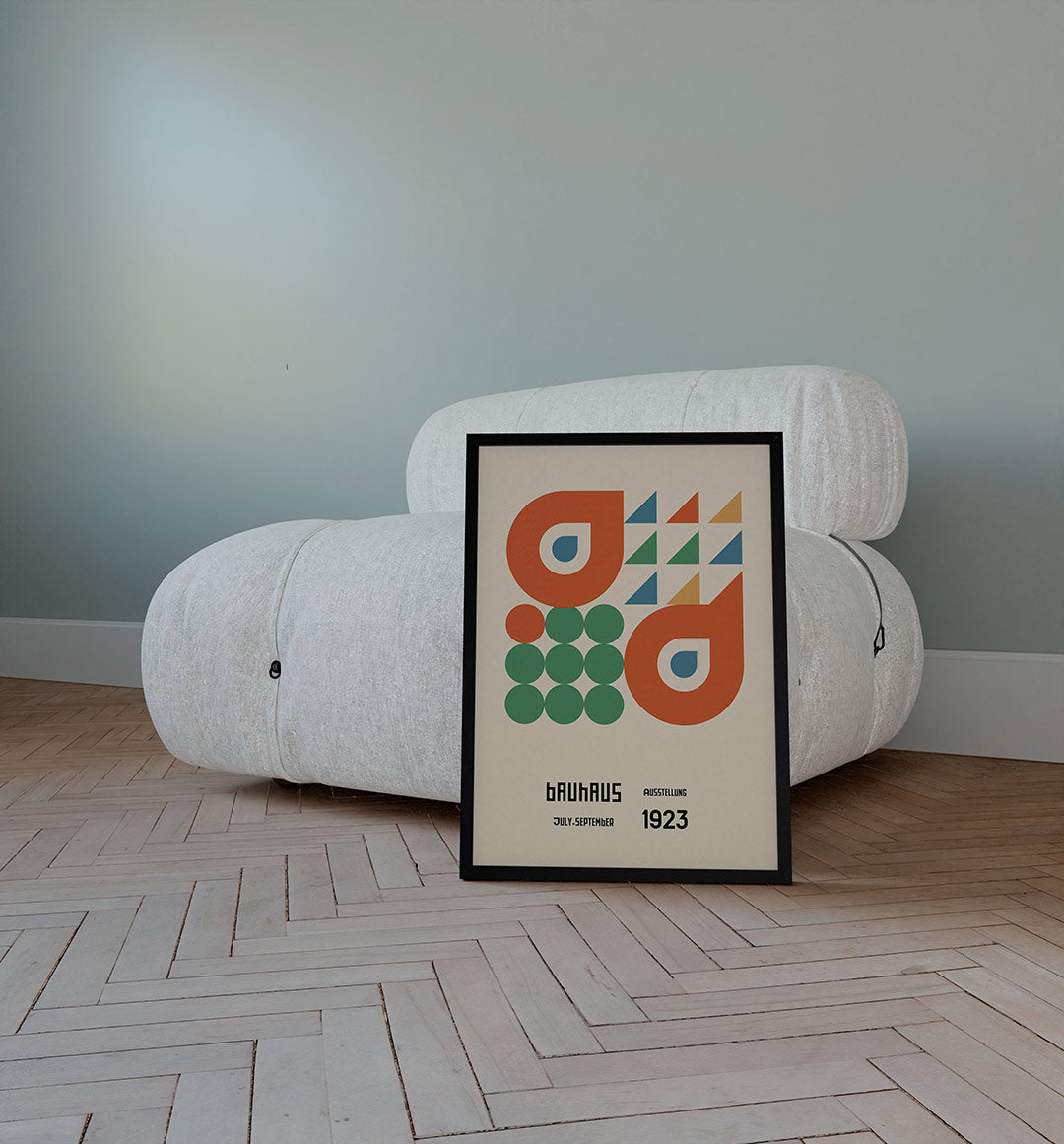 Vormen en vlakkenspel Poster
