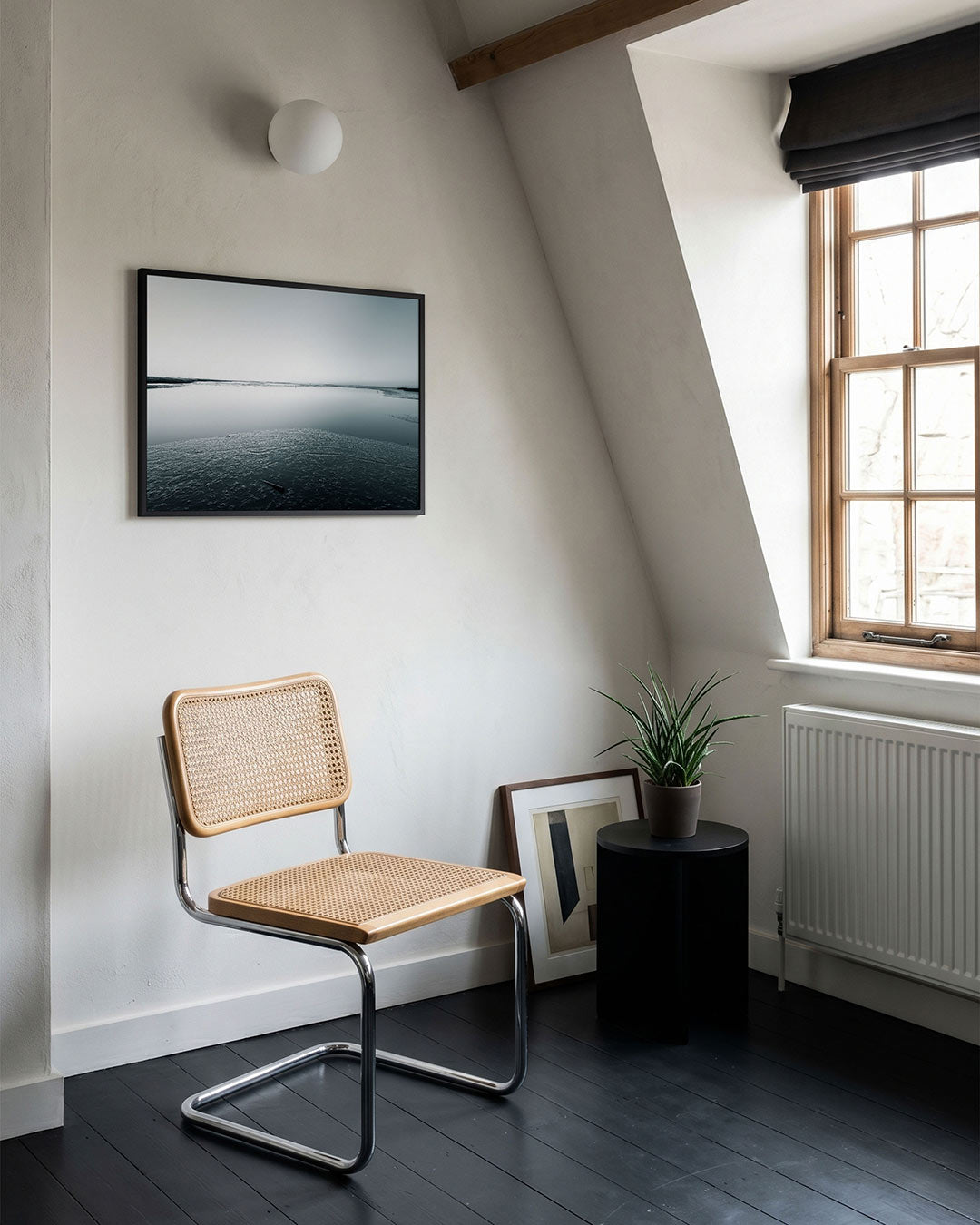 Rustige waterlandschap Poster