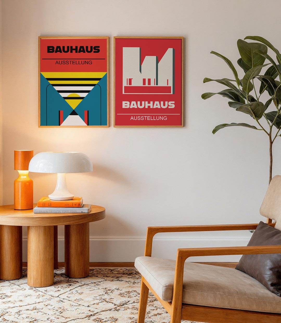 Kleurrijke vormen Posterset
