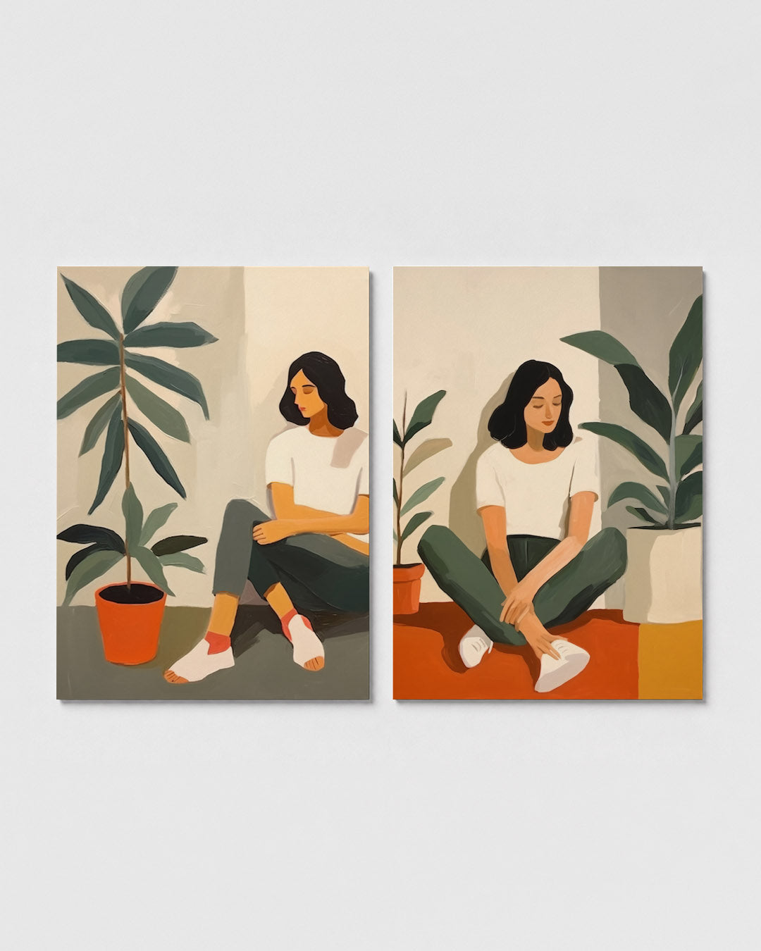 Rustige hoek Posterset