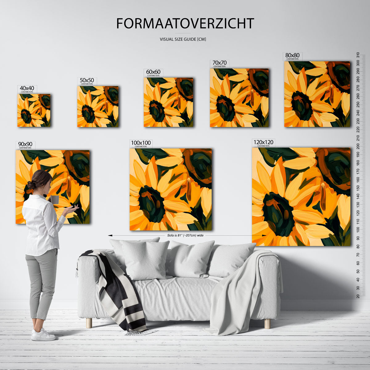 Zonnebloemen Poster