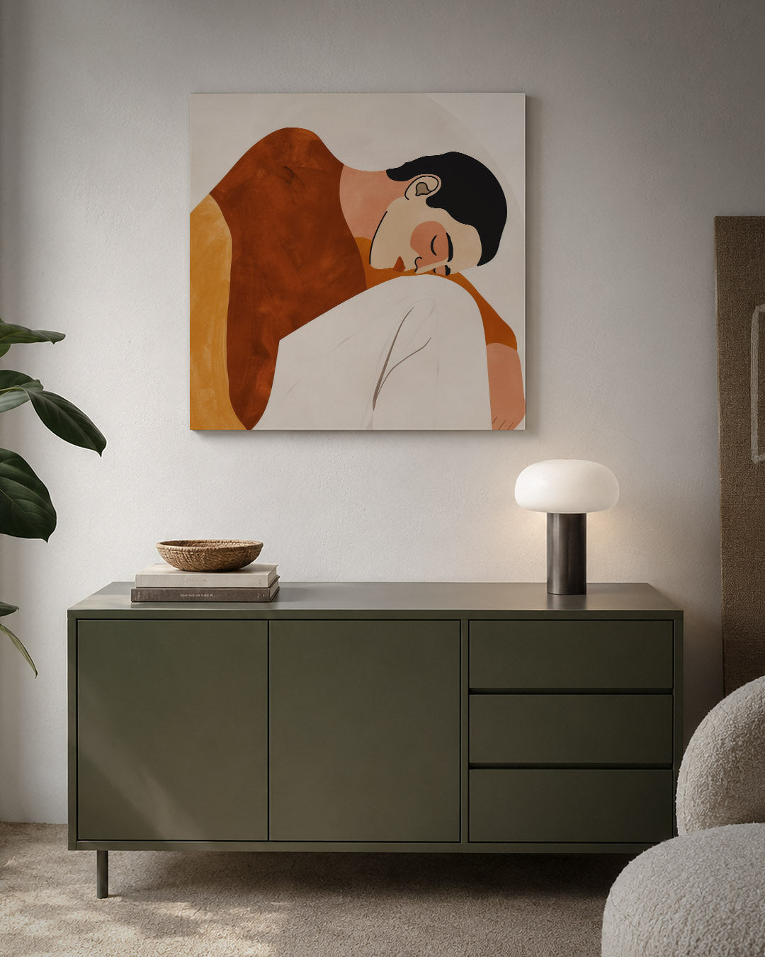 Gestileerde figuren Kunstwerk