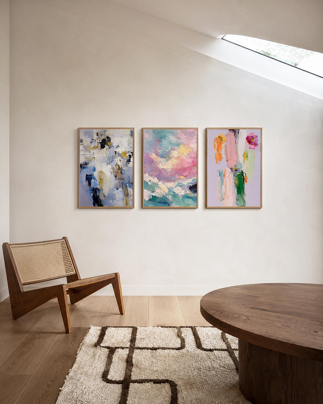 Kleur en lijnenspel Posterset