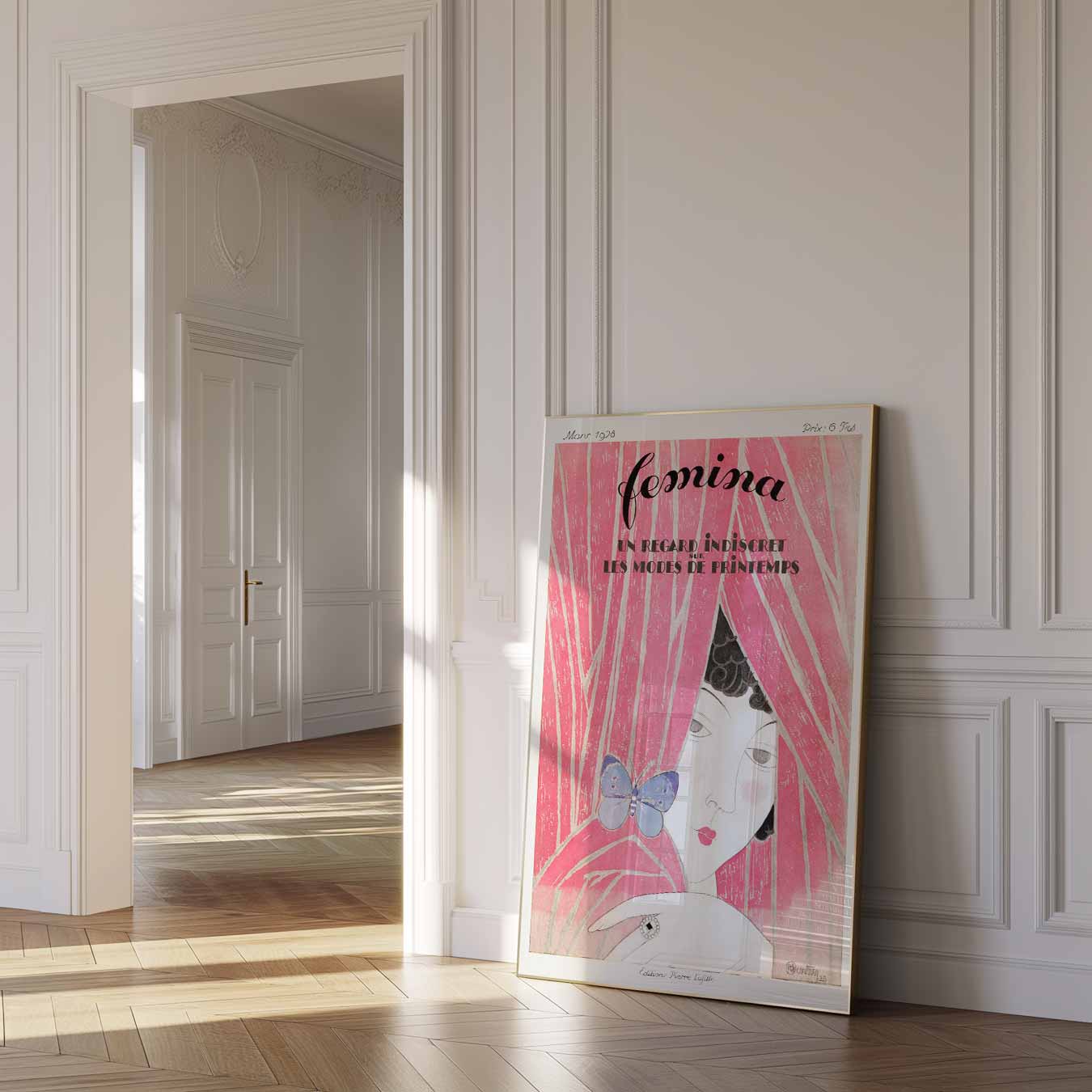 Femina Retro Poster-WallArtistic
