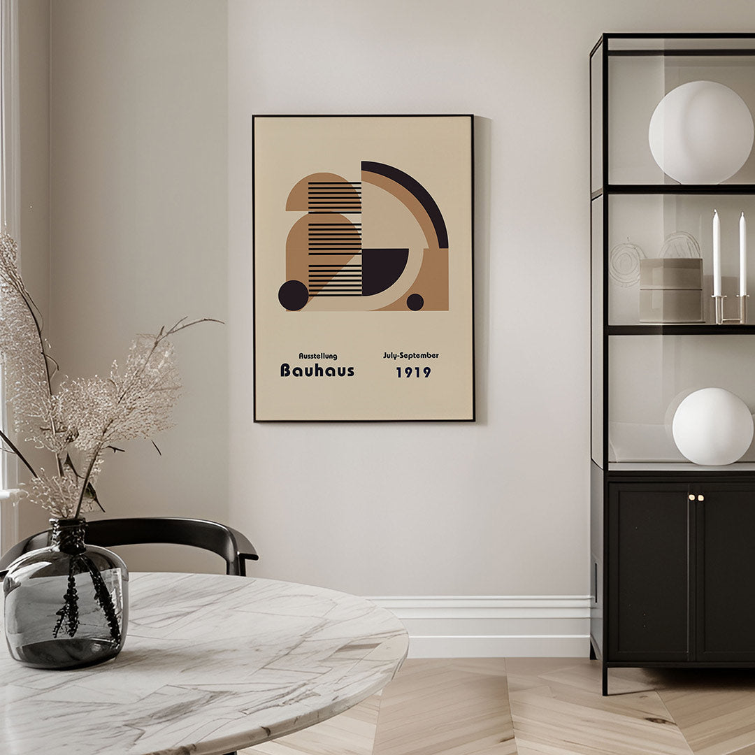 Vormen en vlakkenspel Poster