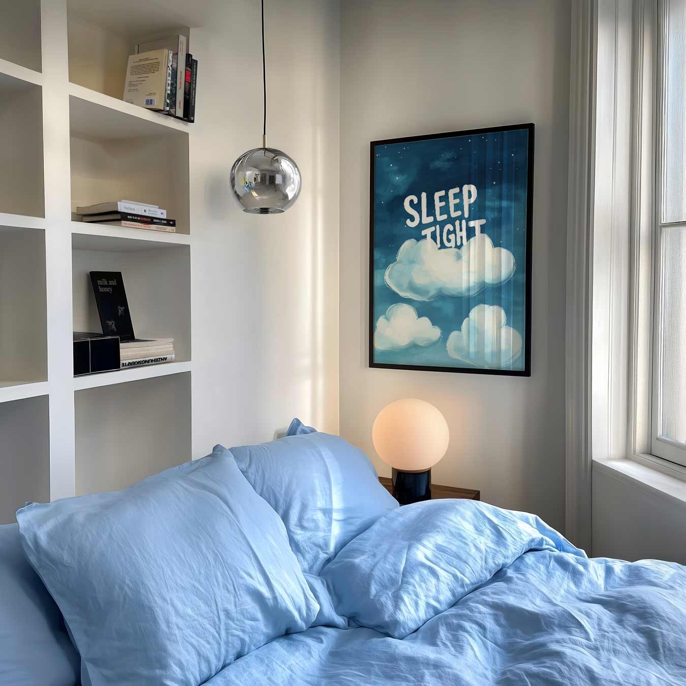Droom Zacht Nachtposter-WallArtistic