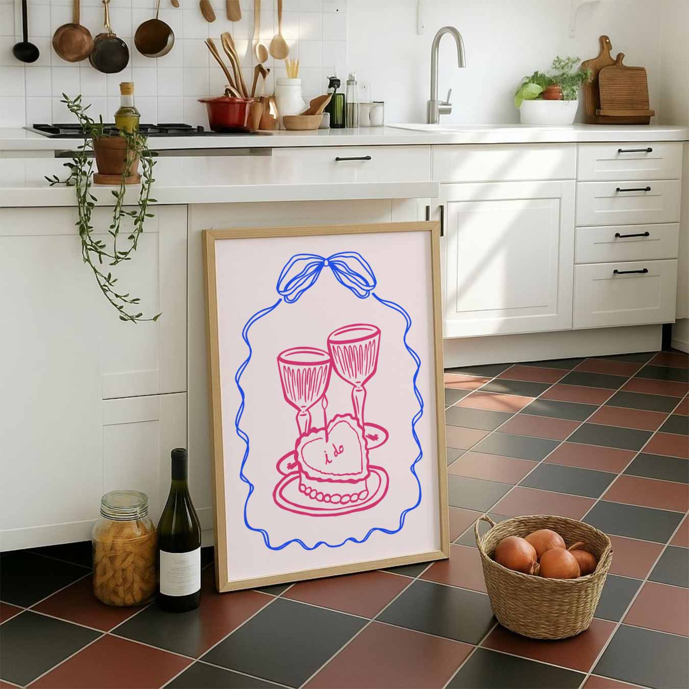 Romantische "I Do" Poster-WallArtistic
