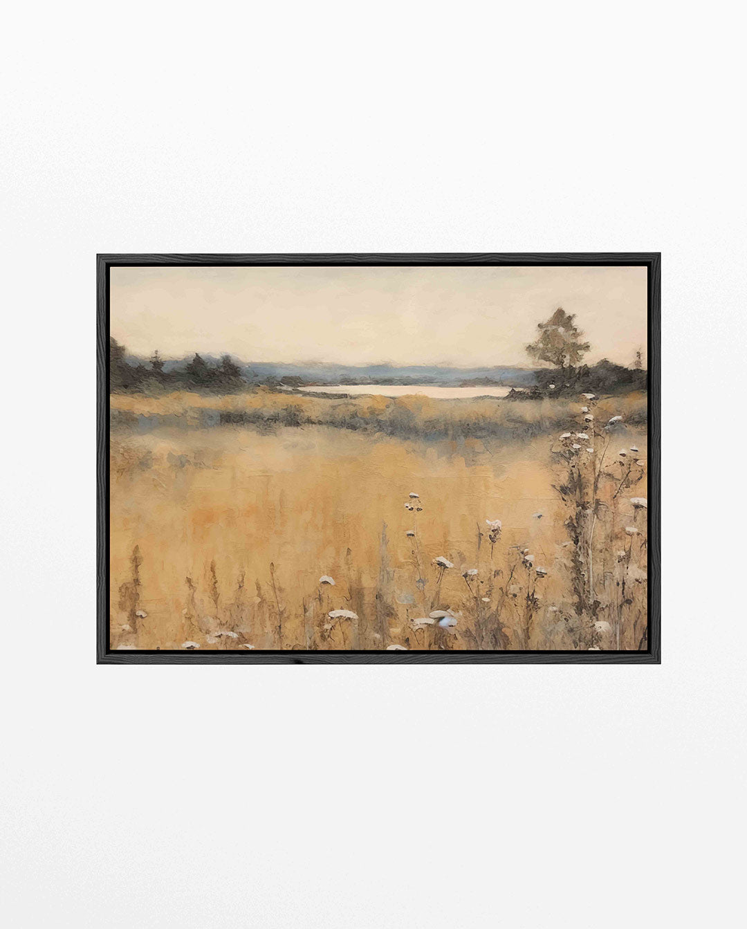 Rustig landschap Kunstwerk