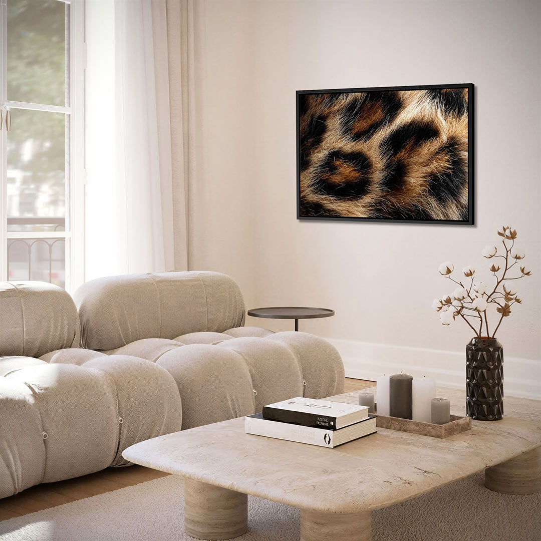 Dierenprint textuur Kunstwerk