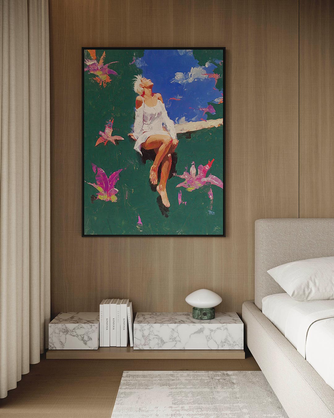 Zonnige droom Kunstwerk