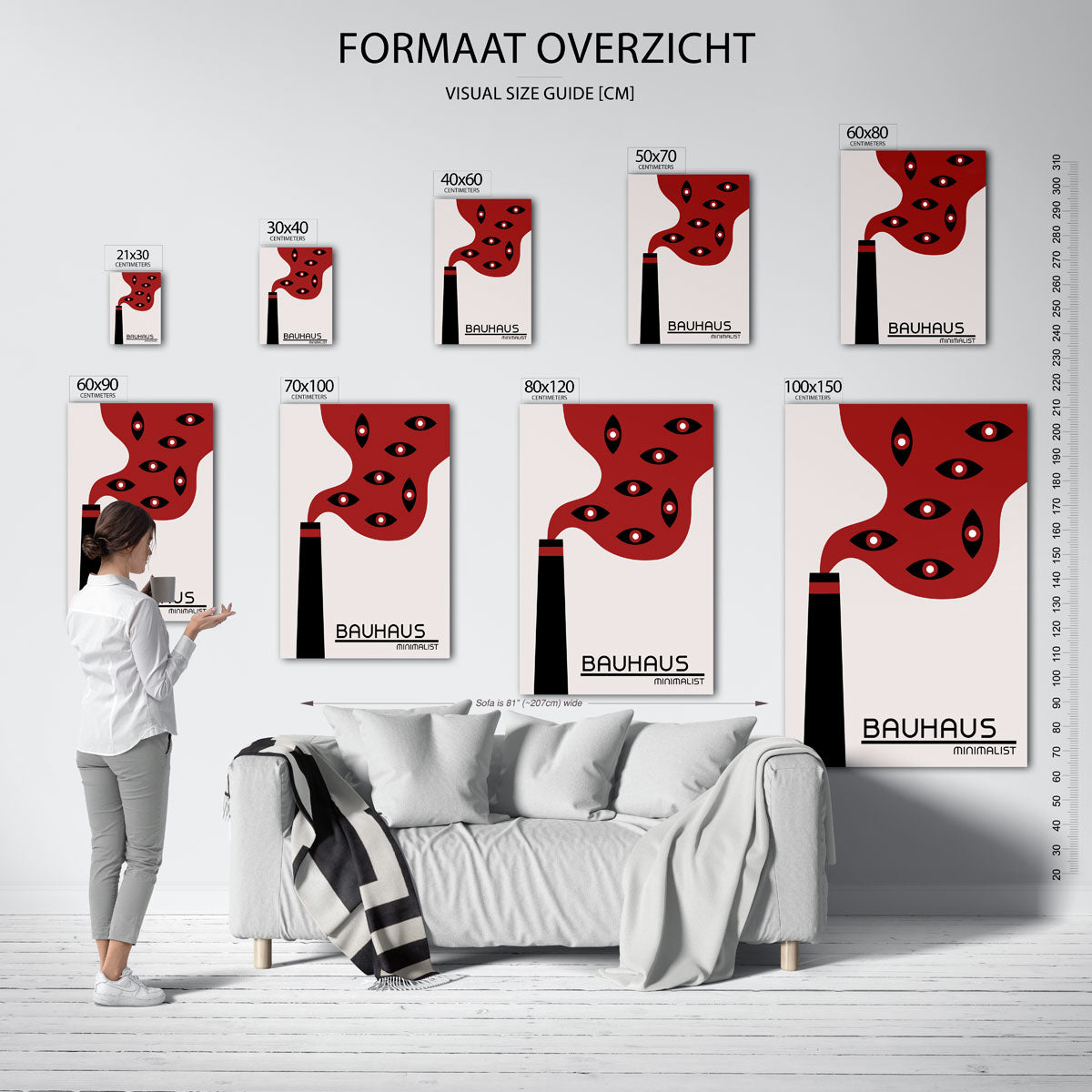 Vorm en rook Poster